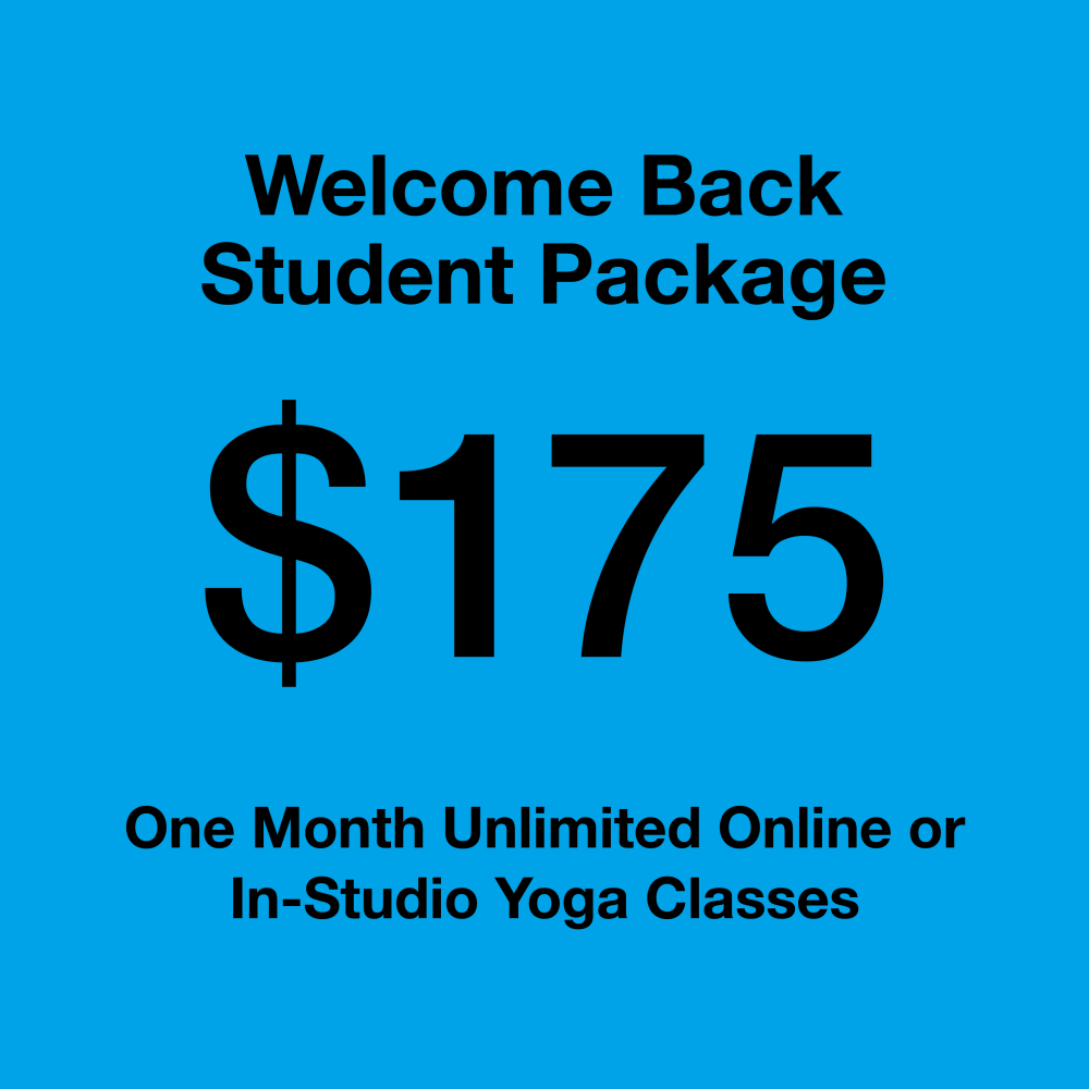 Welcome Back Student Package