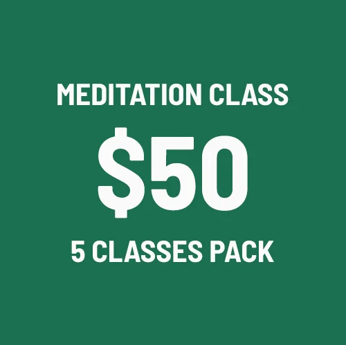 Meditation (5 class pack)